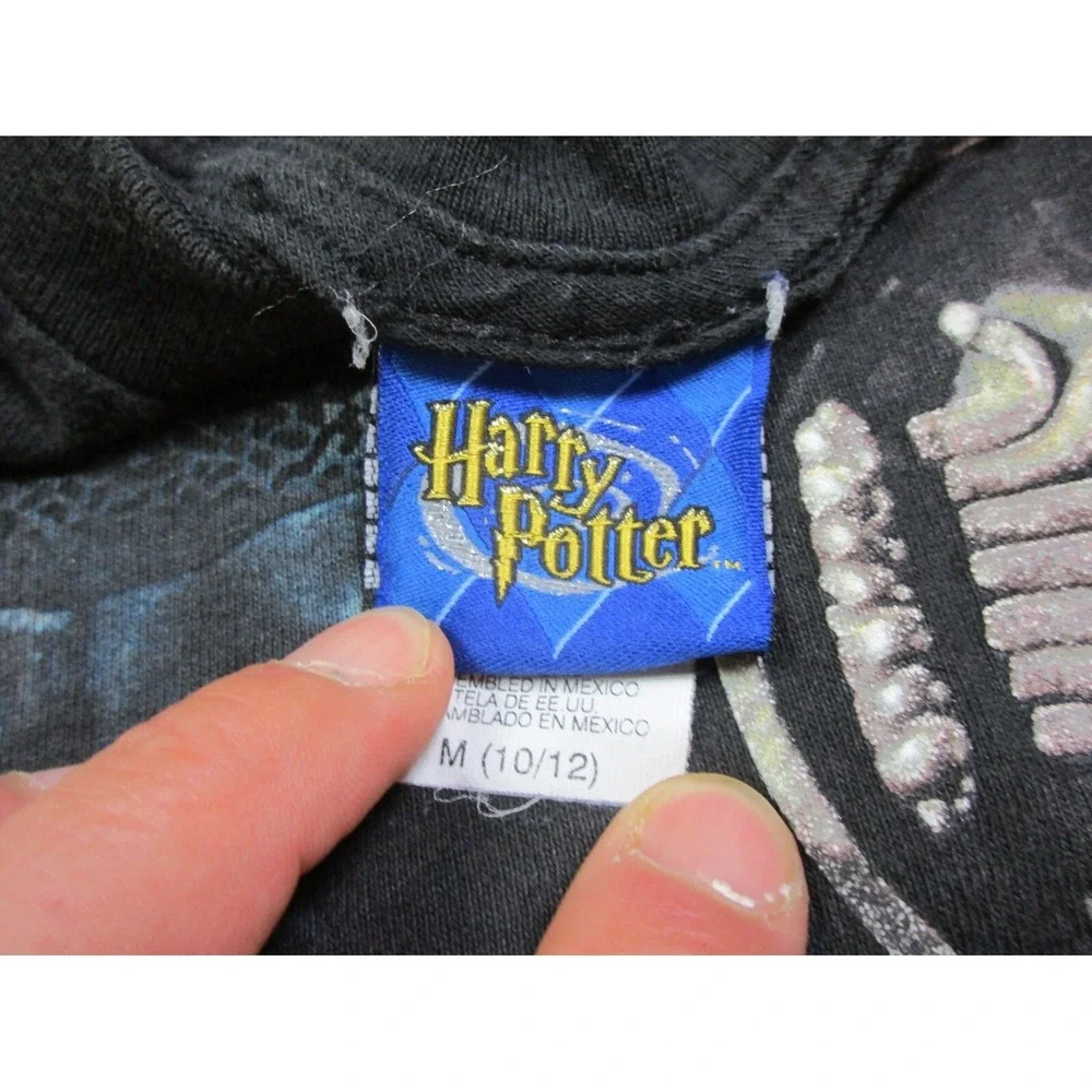 Vintage Y2K Harry Potter‎ Movie T-Shirt Youth (M) 10-12 Warner Brothers Kids
